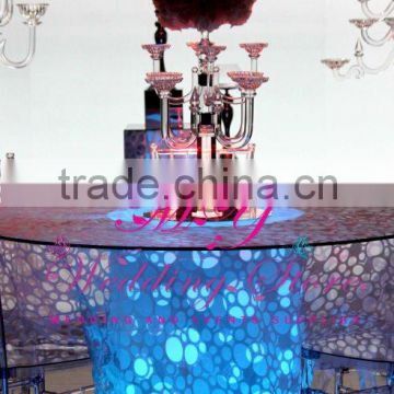 crystal candle holder for wedding and events