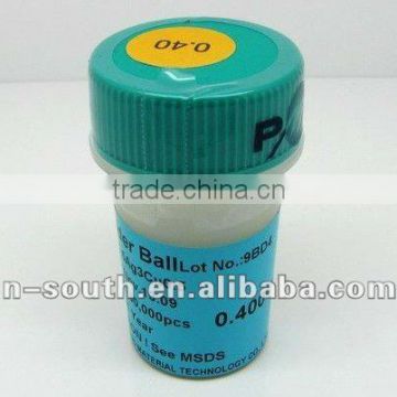 0.40mm BGA solder balling reballing balls 250K pc/BOTTLE lead free