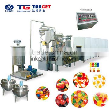 Automatic Jelly/gummy Candy manufacturing machine with PLC control