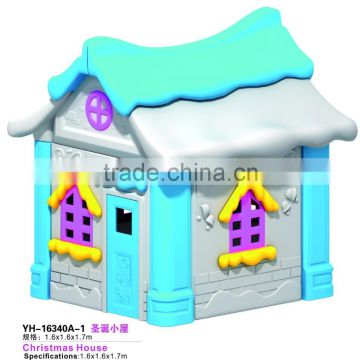 Best quality children plastic outdoor playground houses