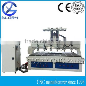 Jinan CNC Milling Machine 3D GLORY CNC Multi Spindle Cutting Machine