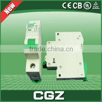 CNGZ automatic rccb white types of ecircuit breaker30ma 100ma 300ma rccb circuit breaker