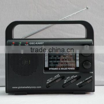 handheld solar and wind products short wave radio