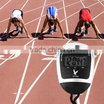 TF1101 One Row Electronic Digital Handheld Sports Stopwatch Time Counter