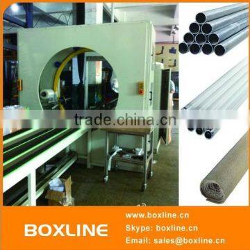Automatic horizontal aluminum profile wrapping machine
