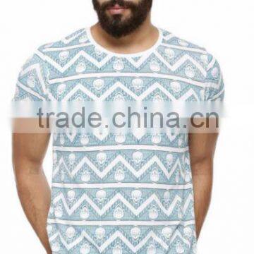 T shirt men printing 100% cotton 200 GSM round neck