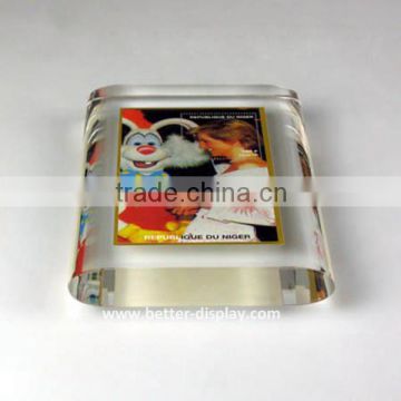 wholesale high quality clear acrylic engraved photo frames