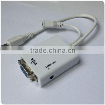 MHL to vga adapter cable for samsung galaxy note 3