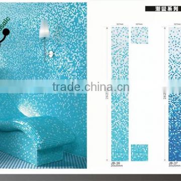 JB-37 foshan low price mosaic glass mosaic patterns for pools prices