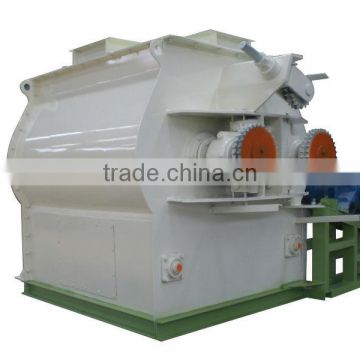 CE approved high output double shafts chicken feed mixer