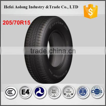 China Brand New Passenger Car Tyre White Wall Tire 205/70r15