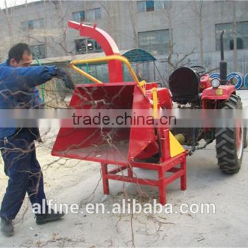 Factory supply high efficiency easy operation self power wood chipper