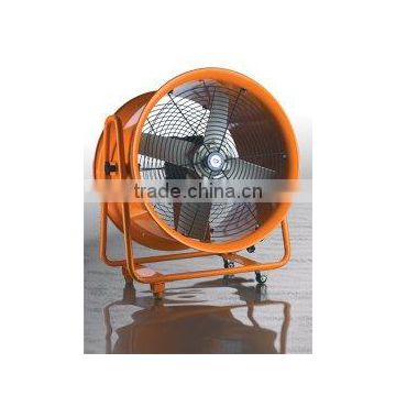 Movable axial flow fan