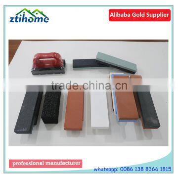 white and blue Whetstone sharpening oil stone Grit P1000 and P6000