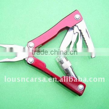 Red handle romotional gifts outdoor hand tool & multi tool gift