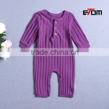 1512 OEM Baby clothes newborn boys 100% cotton baby jumpsuit long sleeve Infants clothing& Toddlers baby onesie