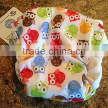 New Born Colorful Owl Nappy Sweet Cotton Baby Diapers