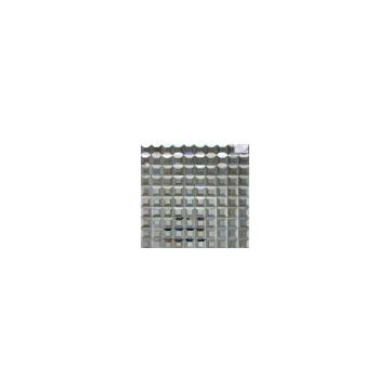 Gray Beveled Mirror Glass Mosaic for Disco Club Decoration