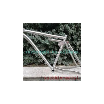 Titanium Suspension Bike Frame
