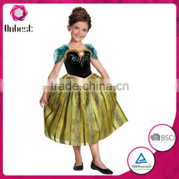 Frozen-Anna Coronation Deluxe Girls Cinderella Costume