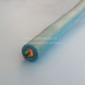 3 Wire Electrical Cable Long Life Blue