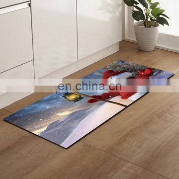 i@home Kitchen rectangle Christmas spot 100% polyester Woven door carpet floor mat