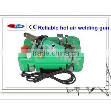 Reliable handheld hot air welding gun