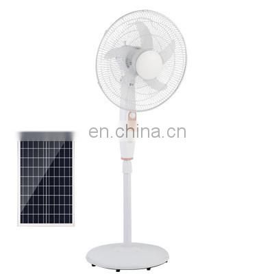 China Suppliers 1.2M High Household Fan With Solar Panel