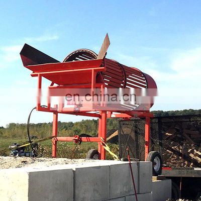 Mobile Type Firewood Trommel Screen for Factory Price