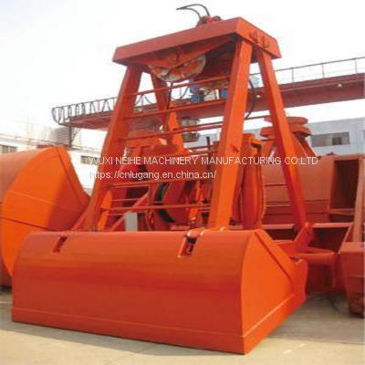 Wireless Remote Control Clamshell Grab for Dry Bulk