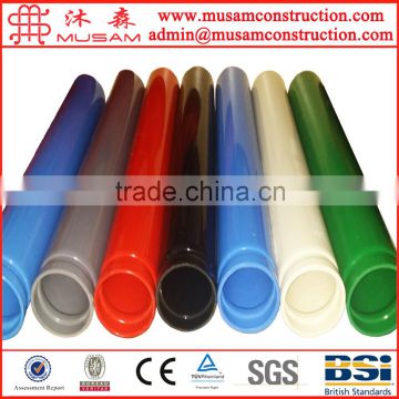 Powder coated steel tube for fence decoration
