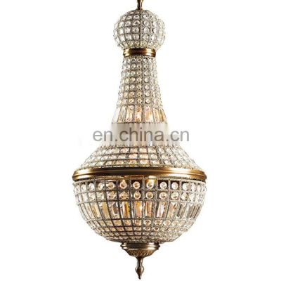 Arab Style Decorative Crystal Chandelier with Customized Design Modern LED Lighting Fixtures for Home Office Use