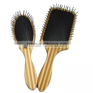 Popular and top selling cushion bamboo hair brush