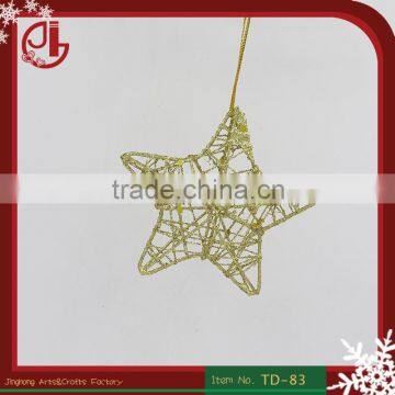 Metal Star Christmas Tree Hanging Decoration