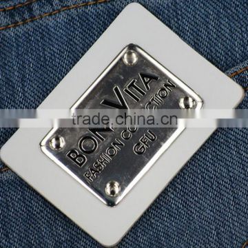 Direct Factory Price top sell leather jeans label patches