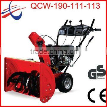 HOT!!!13HP CE approved wheel walk QCW-A113 snow blower / atv snow blower