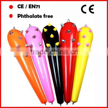 PVC toys for kids inflatable Spiked Bat for promotion