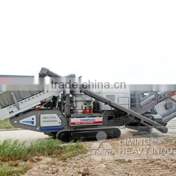 Aggregate production of large machinery the laster impact crusher