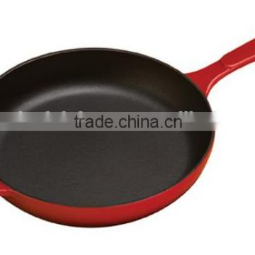 cast iron preseasoned fry pan,cast iron enamel round frying pan