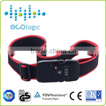 Bluetooth luggage belt with anti theft function--free app with iOS and android devices 4.0 bluetooth for business