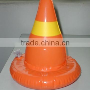 wholesale Alibaba colored plastic inflatable cone
