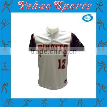 2015 fashion export usa baseball jersey with 2 buttons