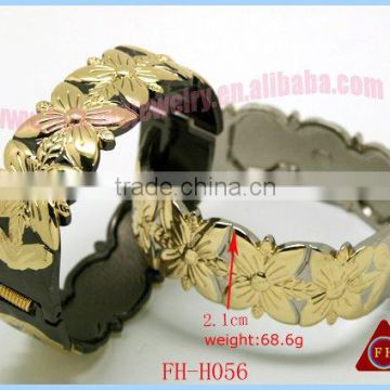 FH-H056 fashion golden bangle (imitation jewelry)