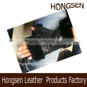 HS677 fur lined gloves