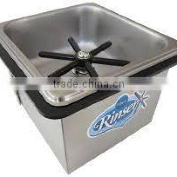 Counter-top Frothing Pitcher Rinser