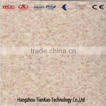 homogeneous antislip vinyl flooring