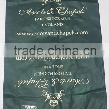 OEM personalised suit bags with Printing lables and free Samples