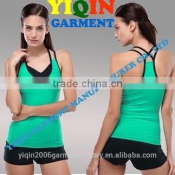 Top quality nylon spandex yoga wear