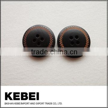 High Quality classical Wooden sewing 4-holes Buttons