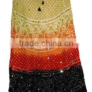 Buy Indian Cotton Skirts Online / Jaipuri Bandhej Skirts